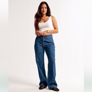 Blue High-Waisted Jeans Curve Love